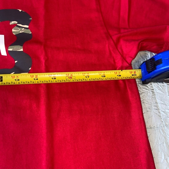 ICECREAM Camo Flag Box Logo Tee Red Sz. Medium - Picture 2 of 3